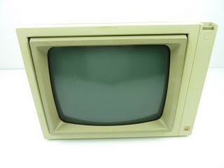 Apple Ii A2m2010 Vintage Green Phosphor Computer Monitor Display