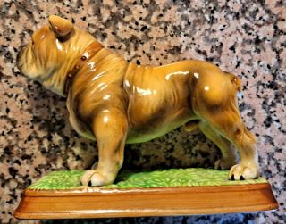 Vtg Keith Smykal Ceramic Mack Trucks Bulldog Ceramic Statue Limited Edition