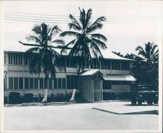 1959 Photo Us Naval Base Guantanamo Bay Cuba Public Building 8x10