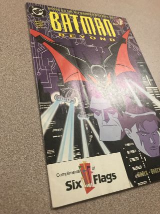 Batman Beyond Special Origins Issue 1 Six Flags Variant (DC,  Oct.  1999) VG 3