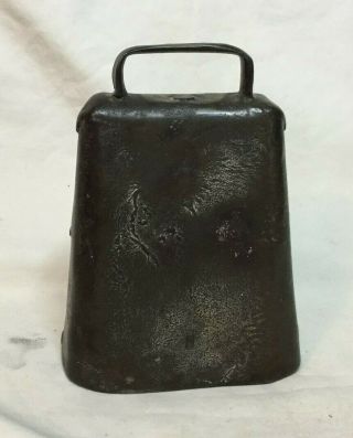 Old Vintage Hand Made Heavy Metal Cow Bell