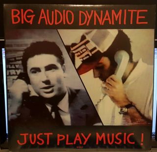 Big Audio Dynamite - Just Play Music - 1988 12 " Single 45rpm Record