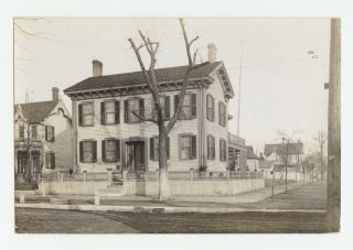 Press Photograph House Of Abraham Lincoln In Springfield,  Illinois