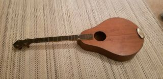 Vintage Lyon & Healy 4 String Tenor American Conservatory Guitar Lute