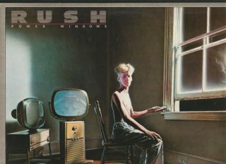 Rush Lp Power Window (1985) Mercury 826 098 - 1 M - 1 Geddy Lee Neil Peart Big Money