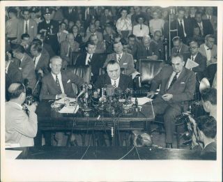 1953 Photo Fbi Director Edgar Hoover Testify Wa Senate Internal Security 8x10