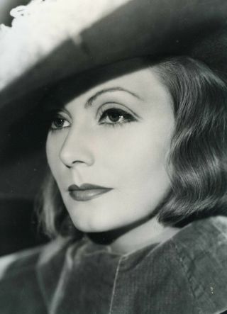 11x14 Glossy Photo Of,  Greta Garbo Taken In 1933 For " Queen Christina "