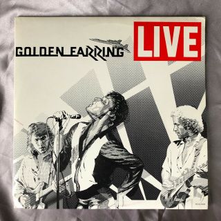 Golden Earring - “live” - 1977 Mca Records Dbl Lp - Promo / Gatefold