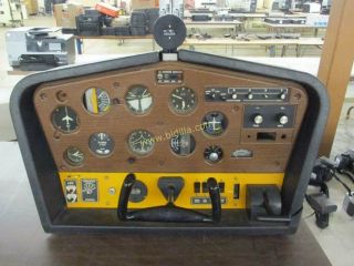 Atc - 510 Personal Flight Simulator Pilot Cockpit Vintage