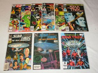 Star Trek 1 2 3 4 5 6 Marvel 1980 Star Trek 1 Dc 1984 Next Generation 1 Newsstan