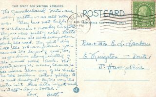 Scene near Harlan,  Kentucky,  KY,  1934 White Border Vintage Postcard a1043 2