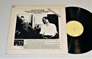 Jackson Browne " The Return Of The Common Man " Lp 1993 Rare Bootleg Vg,