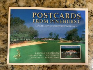 Vintage Postcards Nc Pinehurst The Pinehurst Country Club Golf Set Of 10 2002.