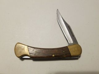 Vintage Germany Puma 960 Cub Knife Jacaranda Wood Handles