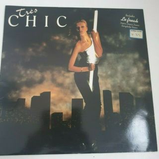 Chic - TrÉs Chic (1979 Uk Vinyl Lp) Nile Rodgers Le Freak Dance Tres