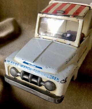 Vintage Japan Ahi FORD Good Humor Ice Cream Truck Tin Friction 2
