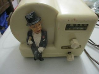 Charlie Mccarthy Radio Vintage Edgar Bergen Ventriloquist Dummy Bakelite