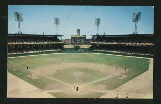 White Sox - Chicago Comiskey Park 5½x3½ Vintage Postcard: Ex 100 - 1