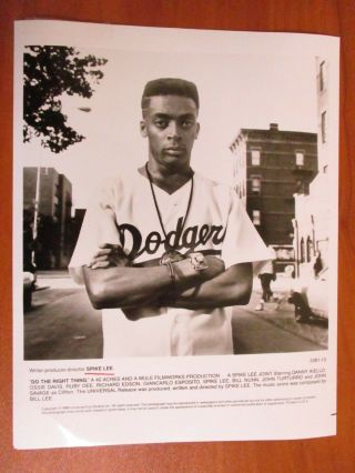 Vintage Glossy Press Photo Actor Director Spike Lee In Do The Right Thing 1