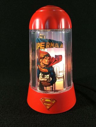 Cool Dc Comics Superman Movement Light Up Motion Lamp Rabbit Tanaka 1994 - 2003