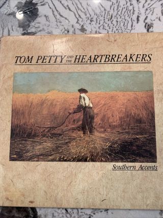 1985 Tom Petty & The Heartbreakers " Southern Accents " Lp Album,  Vg.  Cover,  Vg, .