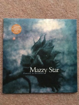 Mazzy Star Flowers In December 7 " Clear Blue Vinyl Single 1996 Capitol Records