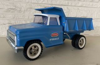 Vintage Blue Tonka No.  520 Hydraulic Dump Truck