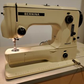 Vintage 1958 Bernina 530 - 1 Record Sewing Machine