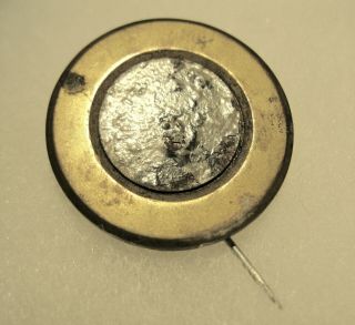 1864 Abraham Lincoln Ferrotype - Political Campaign Locking Pin. 3