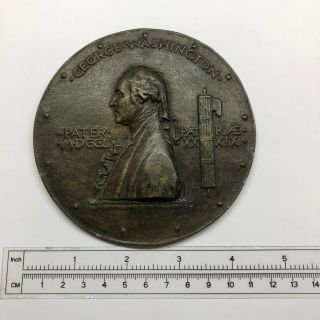 George Washington Inaugural Centennial Medal 1889 President Augustus St.  Gaudens