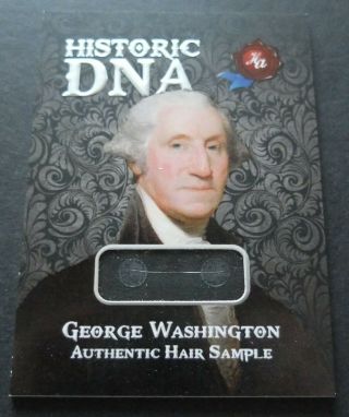 2020 Potus The First 36 George Washington Hair Dna Sample Card 071/102