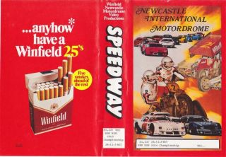 Speedway Newcastle International Motordrome 87 Vhs Video Pal A Rare Find Vintage
