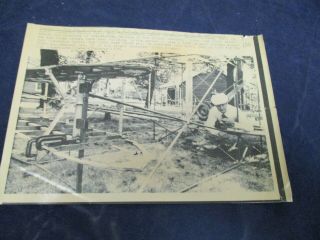 1978 The Wright Brothers Work On Kitty Hawk Vintage Wire Press Photo