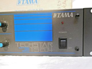 Vintage 1985 TAMA TECHSTAR T5204 2 - Voice Analog Drum Module w/Original Box 3