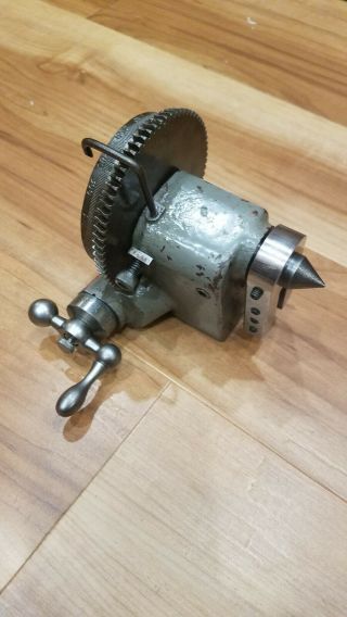 Vintage South Bend Shaper Indexing Headstock,  Dividing Head