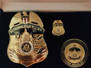 59th Presidential Inauguration Law Enforcement Badge Set. 5
