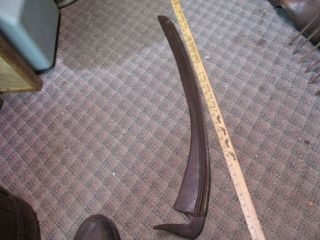 Hand Sickle Scythe Blade Farm Tool Weed Cutter Reaper Grim Tool 28  Jmj Old