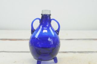 Antique/Vintage Cobalt Blue Glass Fly Bee Bug Catcher From Romania Glass Stopper 3