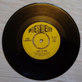 Gene Chandler - Duke Of Earl / Stand By Me - President Records - Pt 234 - 7 " Uk