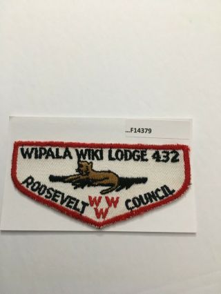Wipala Wiki Lodge 432 F 2 - A F14379