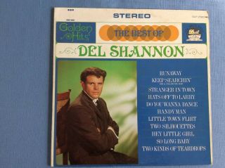 Del Shannon Golden Hits The Best Of Del Shannon Dot Dlp 25824 Nm Stereo Lp