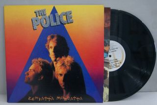 The Police - Zenyatta Mondatta Lp Vinyl Record Album 1980 A&m,  Vg,  /vg,  R - 0478