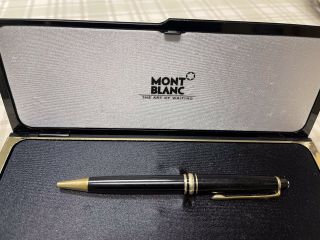 Vintage Montblanc Meisterstuck 164 Ballpoint Pen,  & Refill Cartridge 3