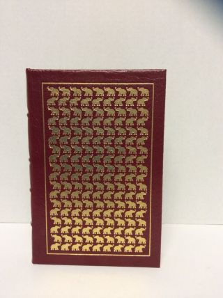 Signed By President Gerald Ford A Time To Heal Easton Press Leather Bound