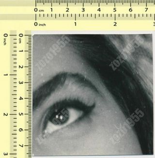 Woman Eye Close - Up Lady Female Abstract Surreal Macro Vintage Photo Old