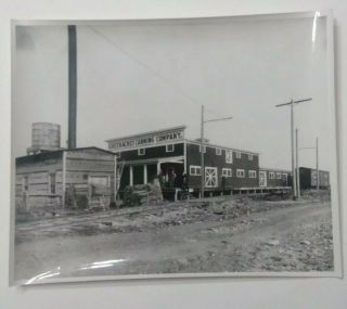 Vintage Photo Of Greenacres Canning Company Factory In The Spokane Valley