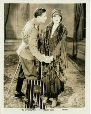 Irene Rich,  Conway Tearle,  Photo Portrait Still,  1926 Silent Film