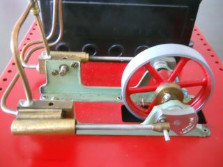 Vintage Mamod S.  E.  3 Twin Cylinder Superheated Toy Steam Engine (England) w/Box 2