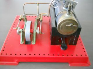 Vintage Mamod S.  E.  3 Twin Cylinder Superheated Toy Steam Engine (England) w/Box 3