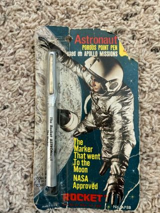 Vintage Authentic Space Pen Buzz Aldrin Apollo 11 Very Rare